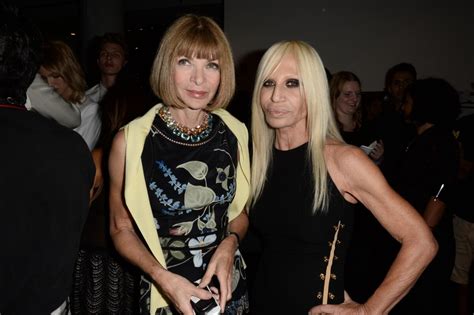 anna wintour and donatella versace